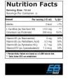 Л-карнитин + Хром 1500 мг. 30 дози / EVERBUILD Liquid L-Carnitine + Chromium / 1500 mg