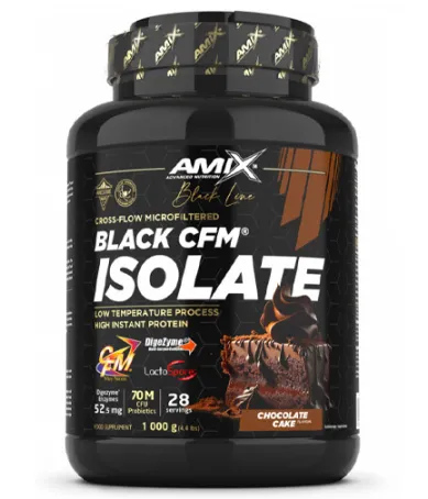 Суроватъчен Изолат - Черна Серия, 1кг. / AMIX Black CFM Isolate 1кг Суроватъчен Изолат - Черна Серия, 1кг. / AMIX Black CFM Isolate 1кг