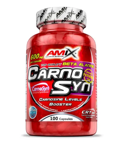 Бета-аланин с патент КарноЗин 600 мг. , 100 капс. / AMIX CarnoSyn /Beta-Alanine/ 600mg. / 100 Caps. Бета-аланин с патент КарноЗин 600 мг. , 100 капс. / AMIX CarnoSyn /Beta-Alanine/ 600mg. / 100 Caps.
