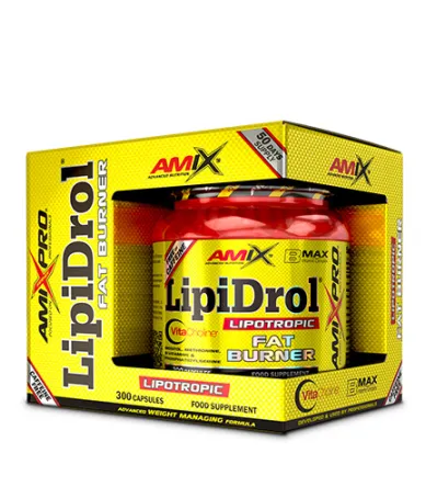 Липотропен ФатБърнър 300 капс. / AMIX LipiDrol / 300 Caps Липотропен ФатБърнър 300 капс. / AMIX LipiDrol / 300 Caps