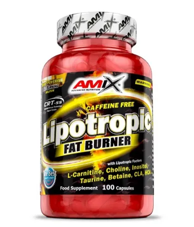 Липотропен ФатБърнър 100 капс. / AMIX Lipotropic Fat Burner / 100 Caps Липотропен ФатБърнър 100 капс. / AMIX Lipotropic Fat Burner / 100 Caps
