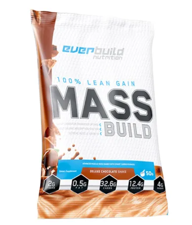 Комплексен Мас Гейнър 1 доза / EVERBUILD Mass Build Gainer / Sachet Комплексен Мас Гейнър 1 доза / EVERBUILD Mass Build Gainer / Sachet