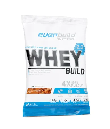 Суроватъчен Протеин 2.0 Лактозно Редуциран Доза / EVERBUILD Whey Protein Build 2.0 / Sachet Суроватъчен Протеин 2.0 Лактозно Редуциран Доза / EVERBUILD Whey Protein Build 2.0 / Sachet