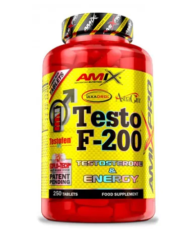 Тестостеронов бустер Тесто- Ф 250 табс. / AMIX AmixPro TestoF-200 / 250 Tabs