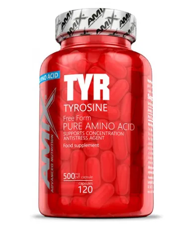 Л- Тирозин 120 капс. 500мг. / AMIX Tyrosine 120 Caps.