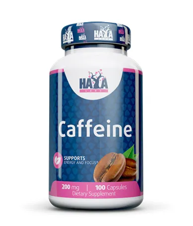 Кофеин 200 мг., 100 капс. / HAYA LABS Caffeine 200 mg / 100 Caps Кофеин 200 мг., 100 капс. / HAYA LABS Caffeine 200 mg / 100 Caps