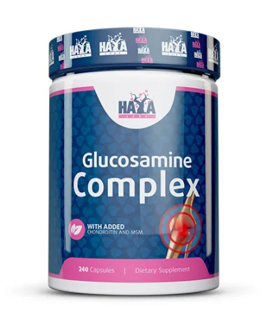 Глюкозамин, Хондроитин и МСМ 240 капс. / HAYA LABS Glucosamine Chondroitin & MSM Complex 240 Caps