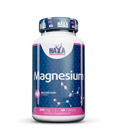 Магнезиев Цитрат 200 мг., 50 табс. / HAYA LABS Magnesium Citrate 200 mg / 50 Tabs