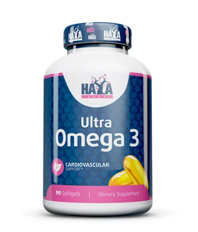 Ултра Концентрирано Омега 3 Рибено Масло 90 софт. / HAYA LABS Ultra Omega 3 Fish Oil / 90 Softgels Ултра Концентрирано Омега 3 Рибено Масло 90 софт. / HAYA LABS Ultra Omega 3 Fish Oil / 90 Softgels