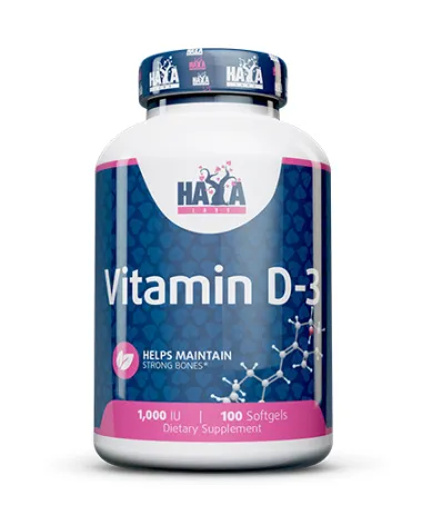 Витамин Д-3, 1000 IU, 100 софт. / HAYA LABS Vitamin D3 / 1000 IU / 100 Softgels