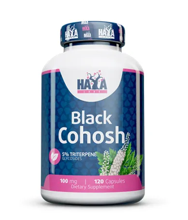 Черен Кохош 100 мг. , 120 капс. / HAYA LABS Black Cohosh 100 mg / 120 Caps Черен Кохош 100 мг. , 120 капс. / HAYA LABS Black Cohosh 100 mg / 120 Caps