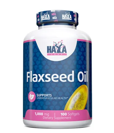 Лeнeнo Мacлo 1000 мг., 100 софт. / HAYA LABS Flaxseed Oil 1000 mg / 100 Softgels Лeнeнo Мacлo 1000 мг., 100 софт. / HAYA LABS Flaxseed Oil 1000 mg / 100 Softgels