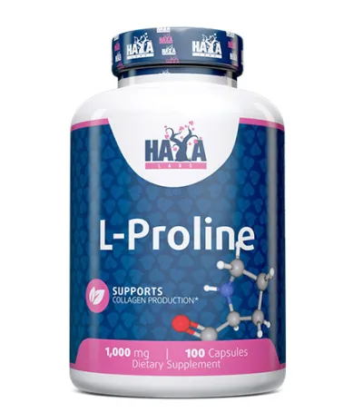 Л-Пролин 1000мг., 100 капс. / HAYA LABS L-Proline 1000 mg / 100 Caps Л-Пролин 1000мг., 100 капс. / HAYA LABS L-Proline 1000 mg / 100 Caps