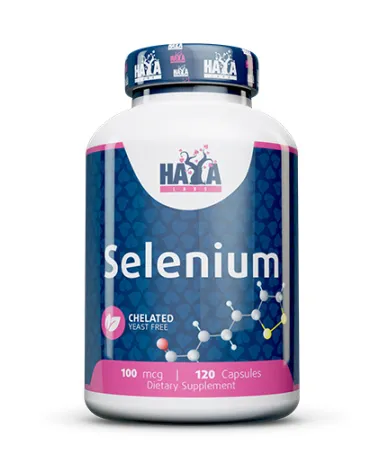 Високоусвоим Селен 100 мкг., 120 капс. / HAYA LABS Selenium / Chelated - Yeast Free/ 100 mcg / 120 Caps Високоусвоим Селен 100 мкг., 120 капс. / HAYA LABS Selenium / Chelated - Yeast Free/ 100 mcg / 120 Caps