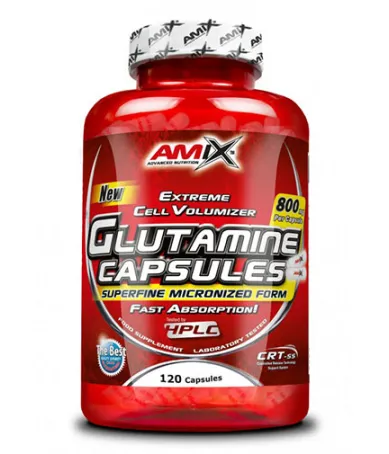 Л-Глутамин 800мг 120 капс. / AMIX L-Glutamine 800 mg / 120 Caps Л-Глутамин 800мг 120 капс. / AMIX L-Glutamine 800 mg / 120 Caps