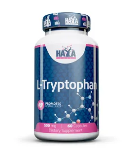 Л-Триптофан 500 мг., 60 капс. / HAYA LABS L-Tryptophan 500 mg / 60 Caps