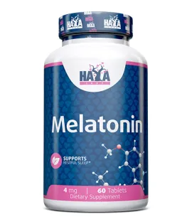 Мелатонин 4 мг., 60 табс. /HAYA LABS Melatonin 4 mg / 60 Tabs